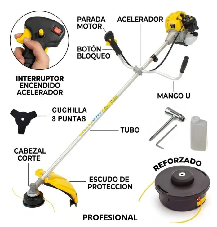 Motoguadaña Villa 52.2 cc MX520 - Imagen 2