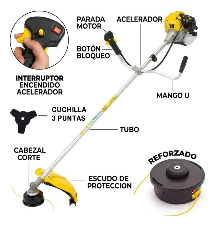 Motoguadaña Villa 32.2 cc MX330N - Imagen 2