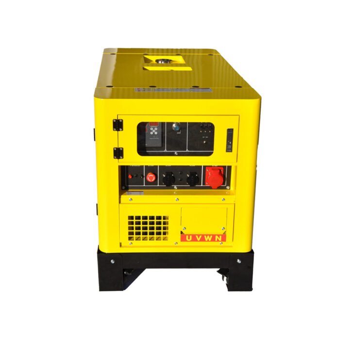 Grupo electrógeno diésel cabinado insonorizado 11 kVA – 220 V-380 V / 50 Hz trifásico GVDCW-15000 T - Imagen 2